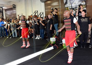 Mayweather, in avantaj clar in ceea ce priveste capacitatea de efort aerobic.