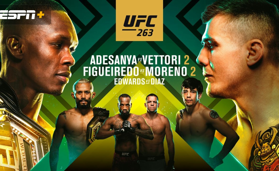 Urmeaza UFC 263: israel Adesanya vs Marvin Vettori 2. Revine si Nate Diaz in actiune! (VIDEO)