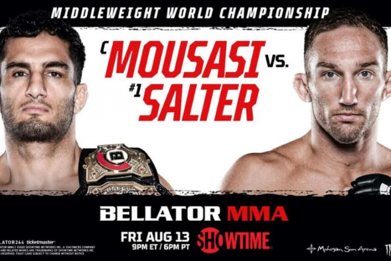 Urmeaza Bellator 264: Gegard Mousasi si John Salter se vor lupta pentru centura de campion la categoria mijlocie!
