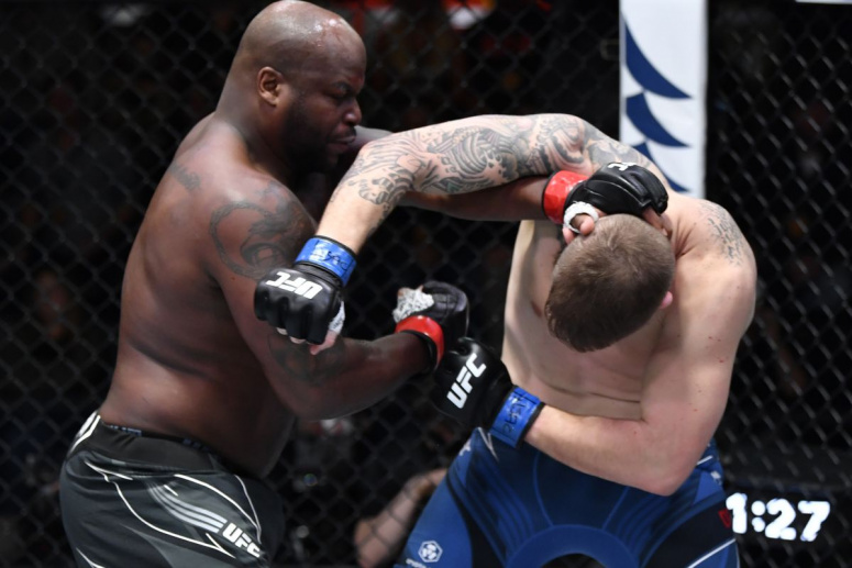 Derrick Lewis castiga din nou prin KO la UFC Vegas 45 (VIDEO)