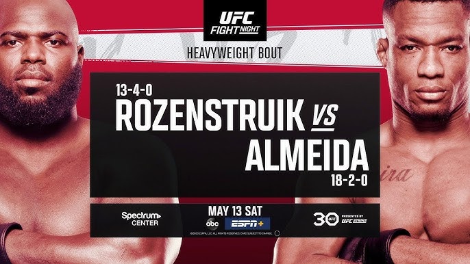 Urmeaza gala UFC on ABC 4: Jairzinho Rozenstruik vs. Jailton Almeida! (VIDEO)
