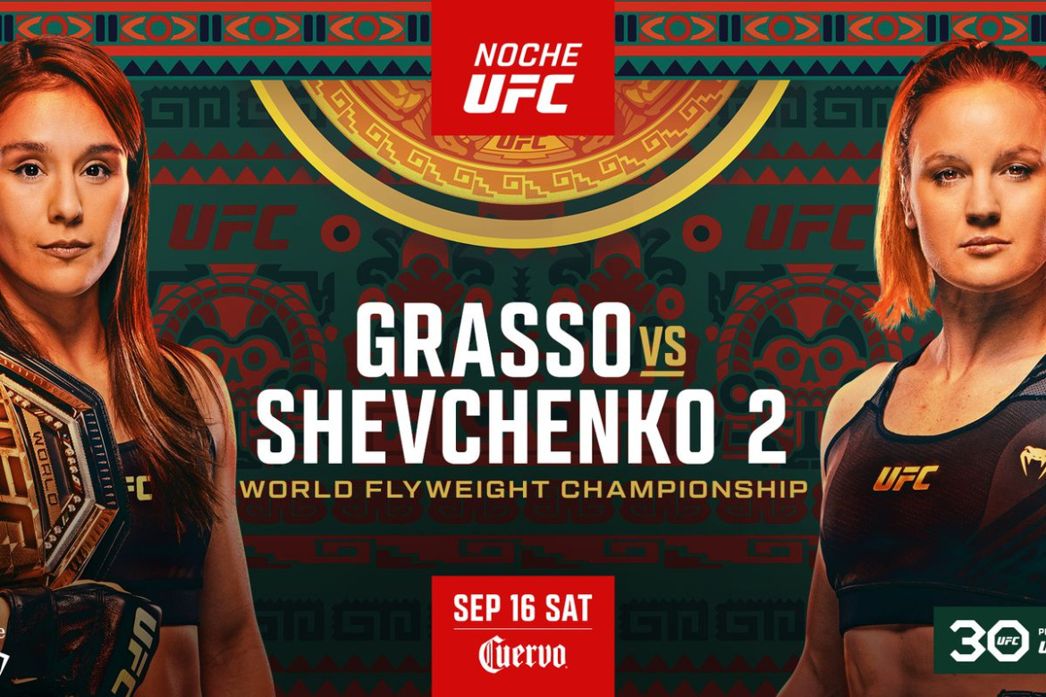 Urmeaza UFC Noche: Alexa Grasso vs. Valentina Shevchenko 2!
