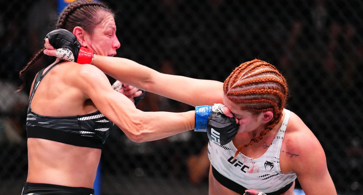 Felicitari Alice Ardelean! Prima victorie pentru romanca in UFC i-a adus si un bonus de $50K! (VIDEO)