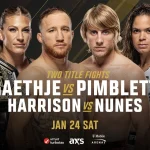 Cum va arata prima gala UFC din 2026? Vezi cine va lupta la UFC 324: Justin Gaethje vs. Paddy Pimblett! (VIDEO)